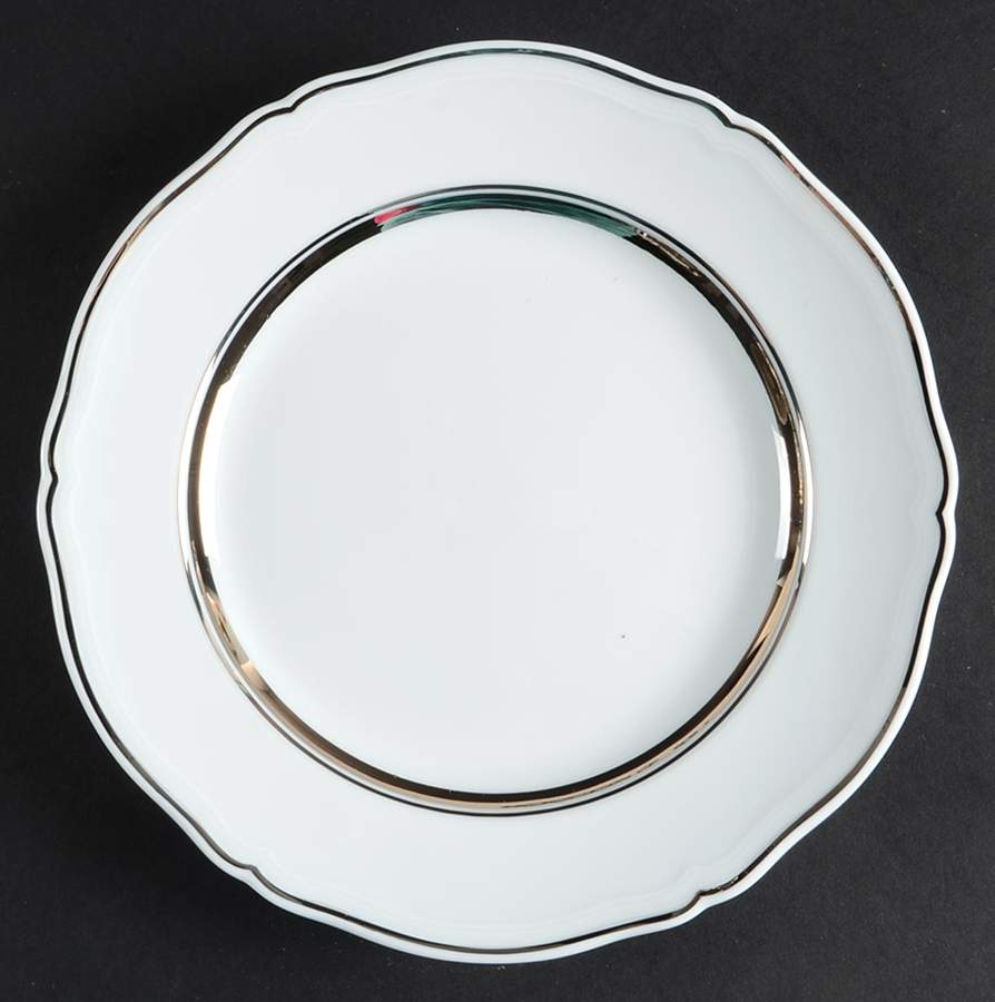 Pure White Salad/Dessert Plate by Ginori 1735-1