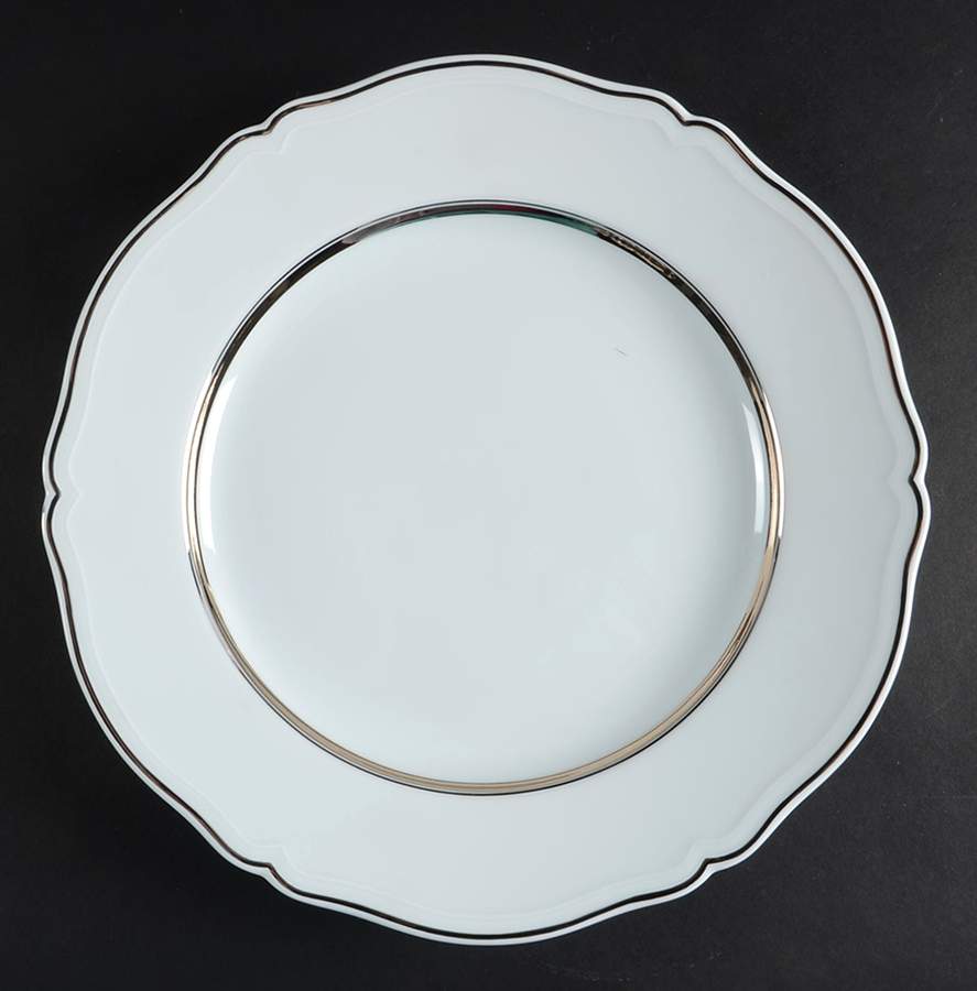 Pure White Service Plate (Charger) by Ginori 1735-1