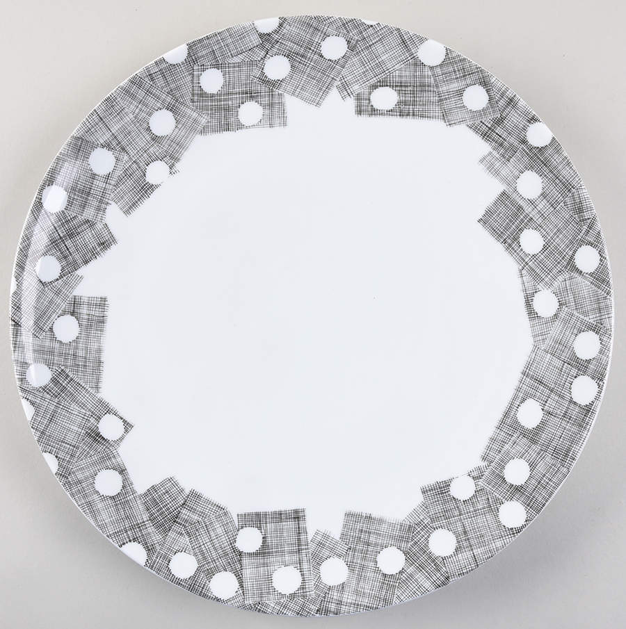 Sketch 13" Chop Plate (Round Platter) by Ginori 1735-1
