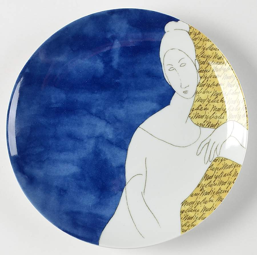 Jeanne Coupe Salad Plate by Ginori 1735-1