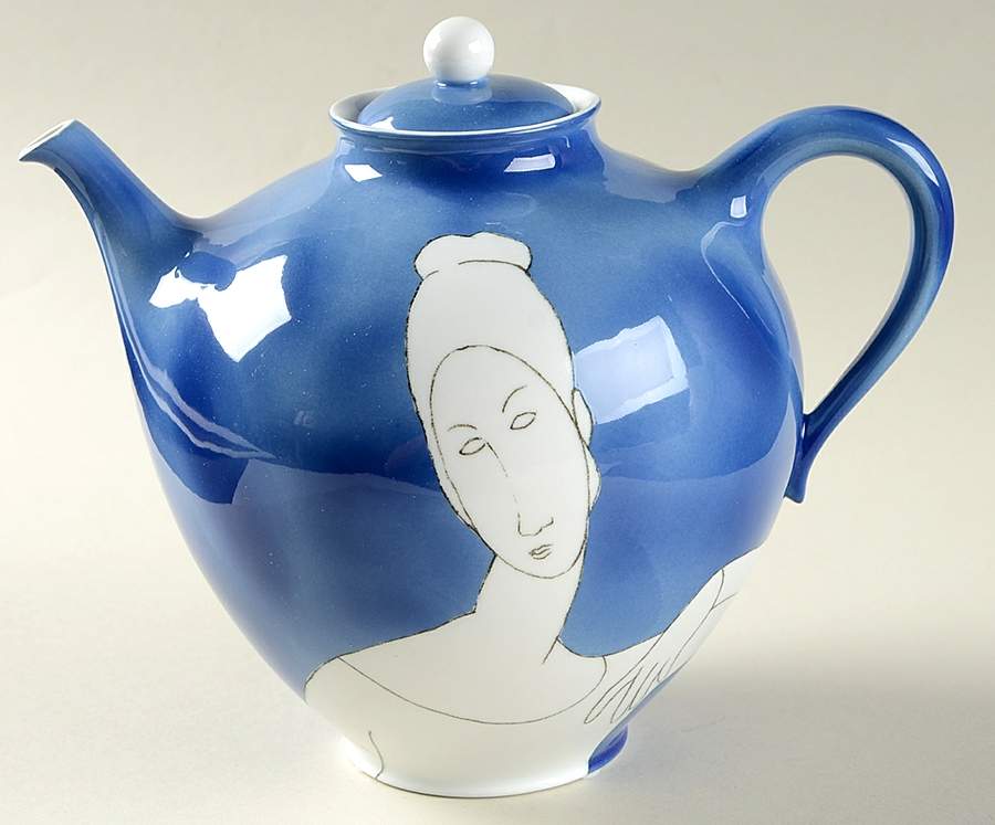 Jeanne Coffee Pot & Lid by Ginori 1735-1