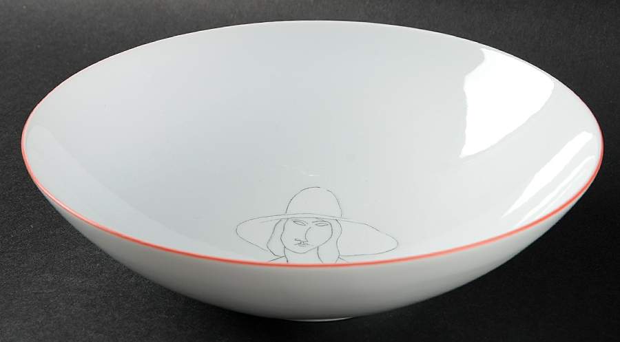 Gente Di Montparnasse Coupe Soup Bowl by Ginori 1735-1