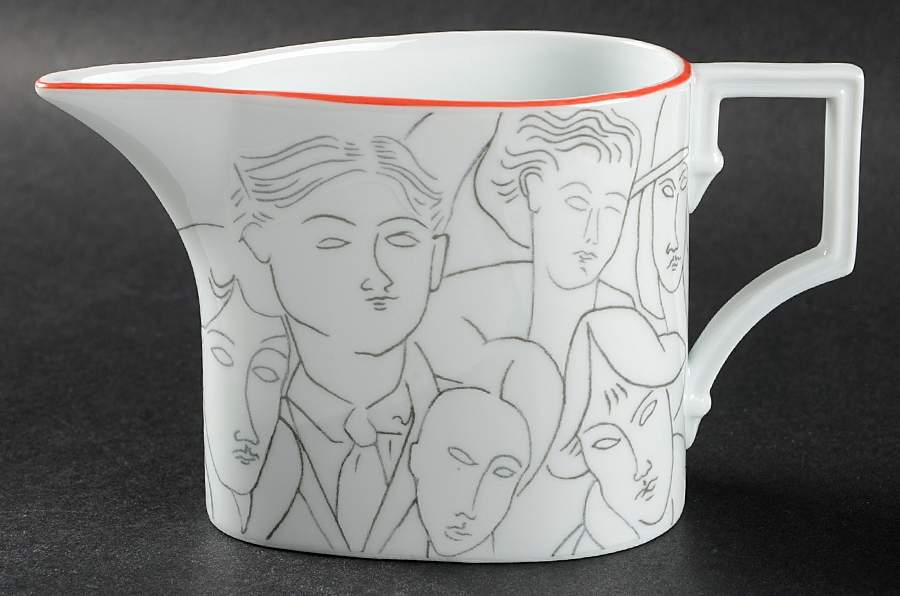 Gente Di Montparnasse Creamer by Ginori 1735-1