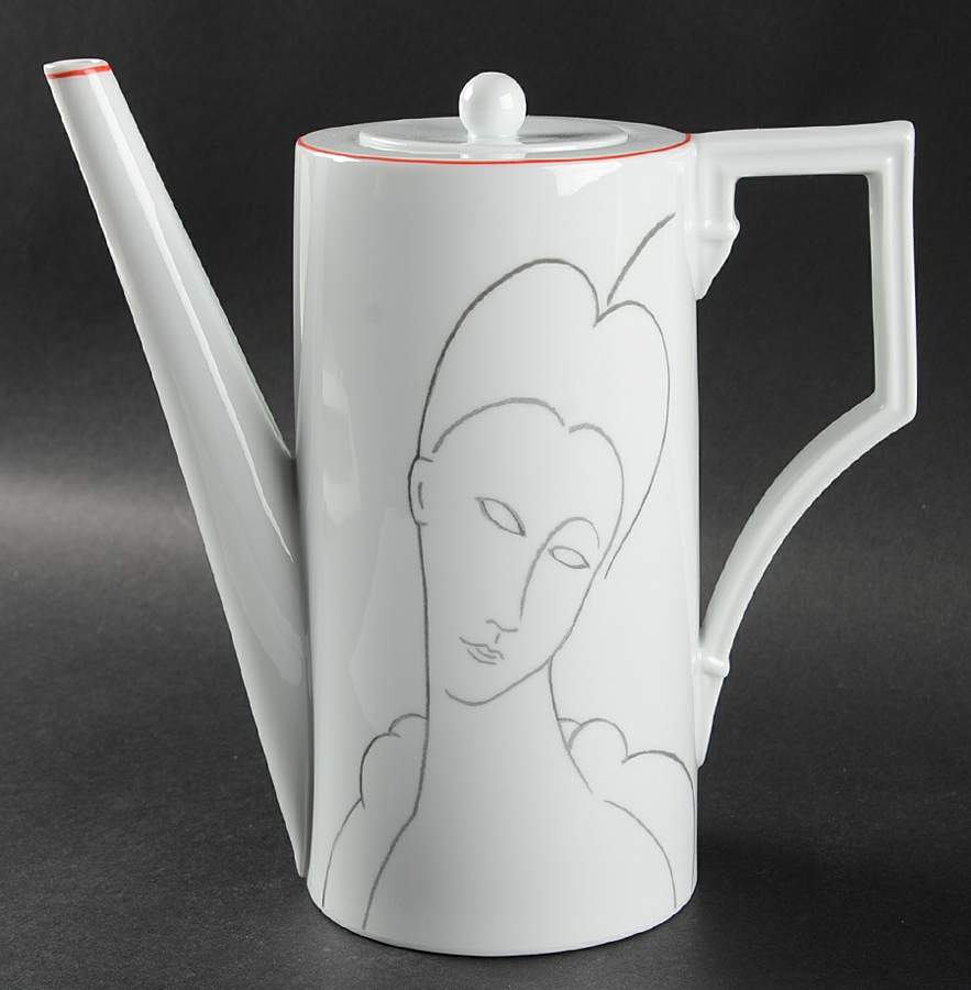 Gente Di Montparnasse Coffee Pot & Lid by Ginori 1735-1