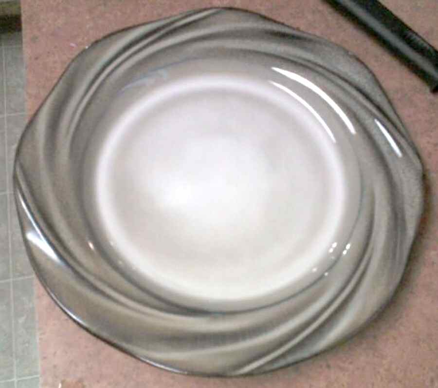 Brandia Gray Dinner Plate by Gibson Designs-1