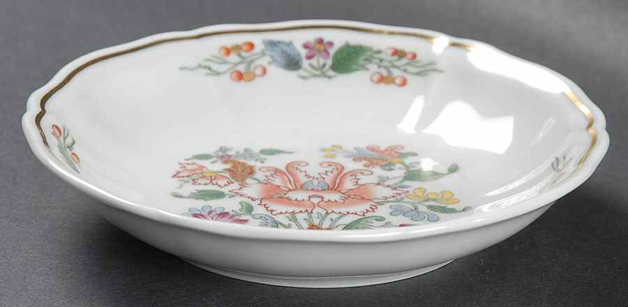 Riviera Gold (Antico Doccia) Fruit/Dessert (Sauce) Bowl by Ginori 1735-1