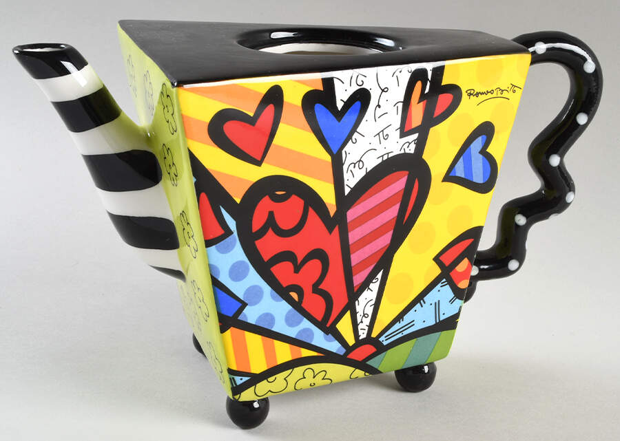 Britto Figural Teapot No Lid by Giftcraft Ltd-1