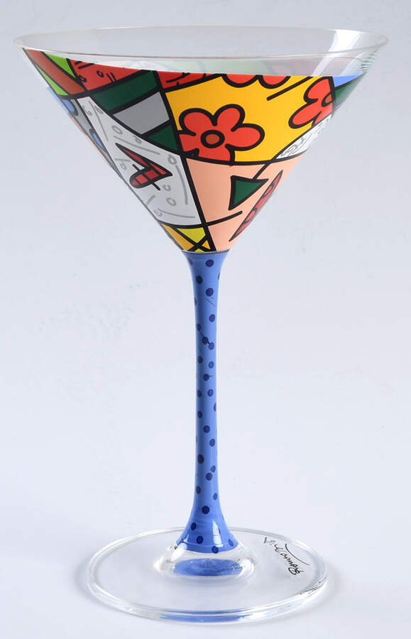 Britto Glassware Martini by Giftcraft Ltd-1