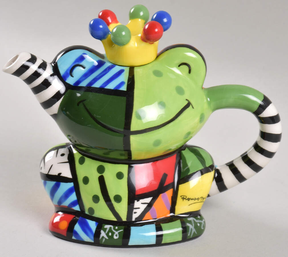 Britto Individual Teapot & Lid by Giftcraft Ltd-1