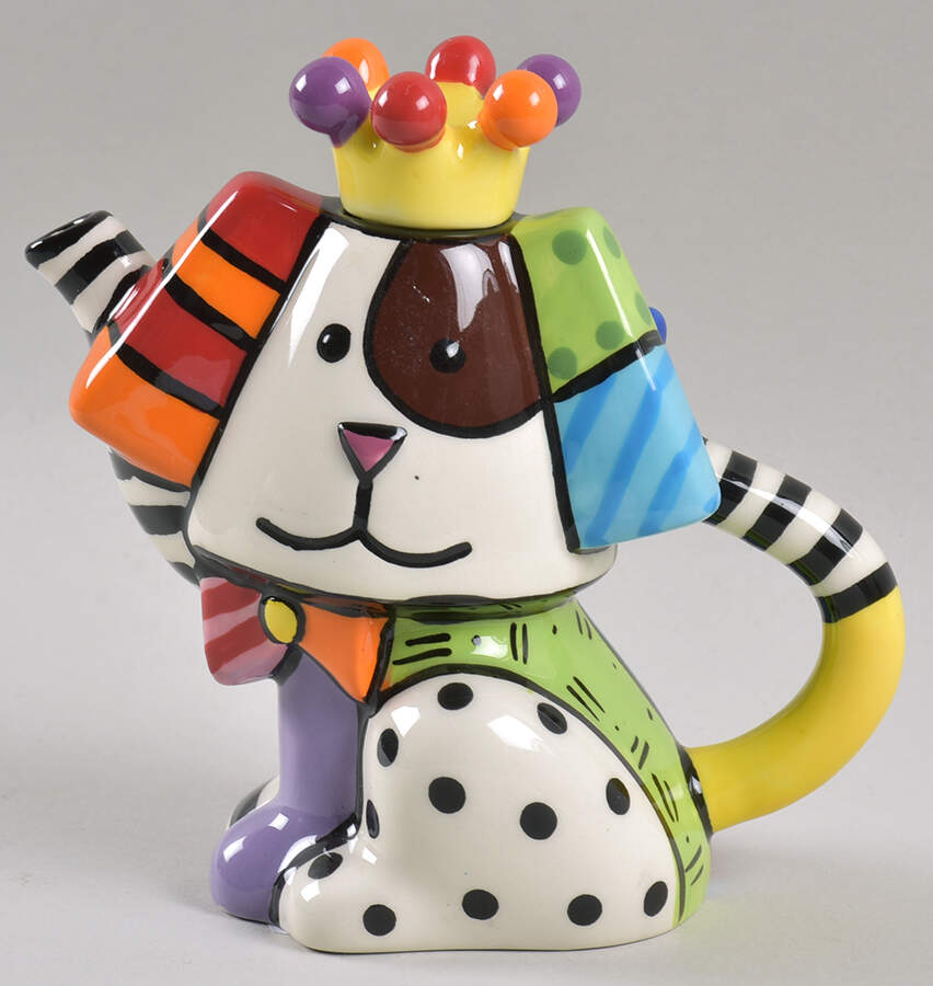 Britto Individual Teapot & Lid by Giftcraft Ltd-1