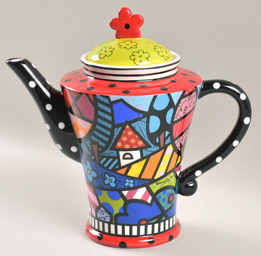 Britto Teapot & Lid by Giftcraft Ltd-1