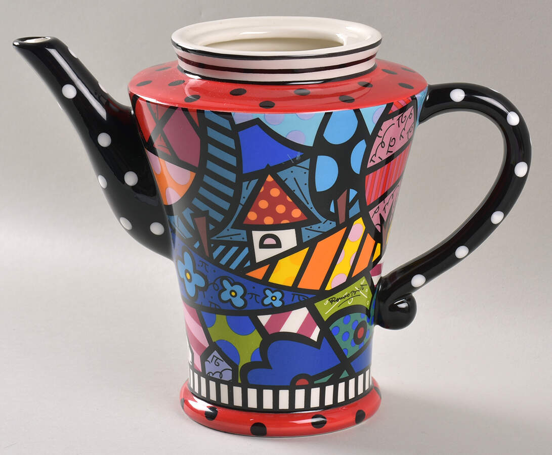Britto Teapot No Lid by Giftcraft Ltd-1