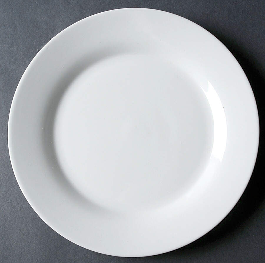 Regal White Salad/Dessert Plate by Gibson Designs-1