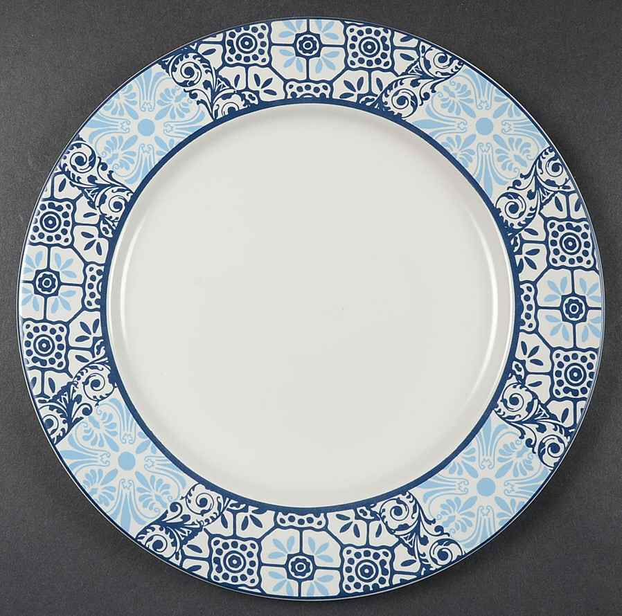 Imperial Deruta Dinner Plate by Gibson Designs-1
