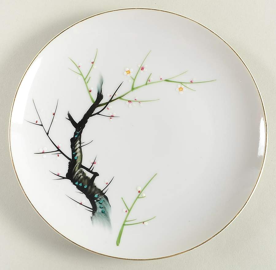 T-1171 Bread & Butter Plate by Gold China-1
