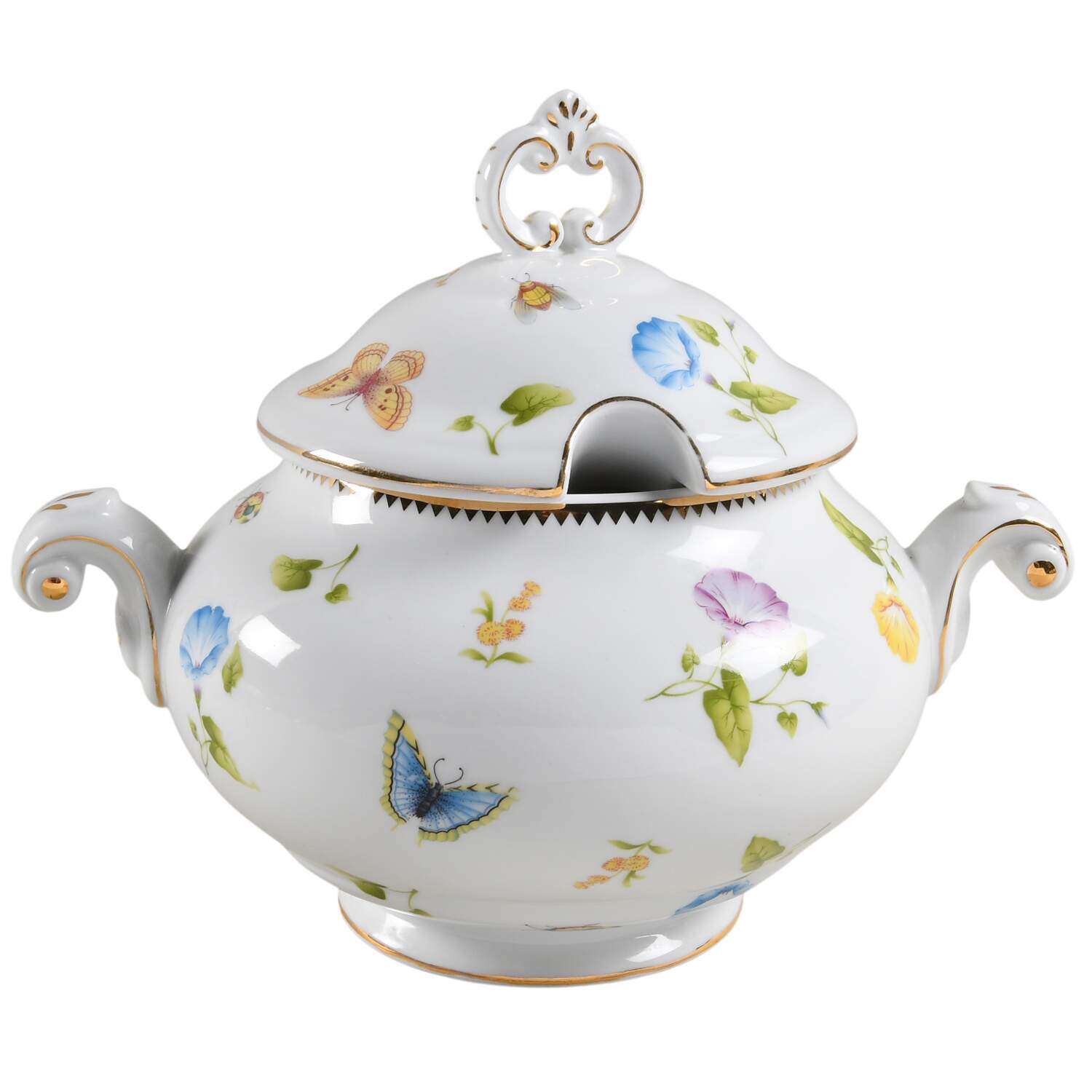 Morning Glory Tureen &  Lid by Godinger-1