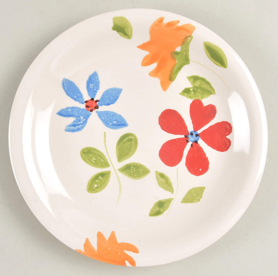 Sevilla Garden Salad Plate by Gibson Designs-1