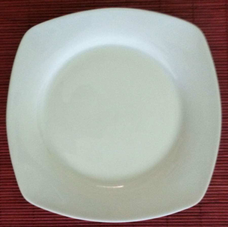 Modestine Square Salad Plate by Gibson Designs-1