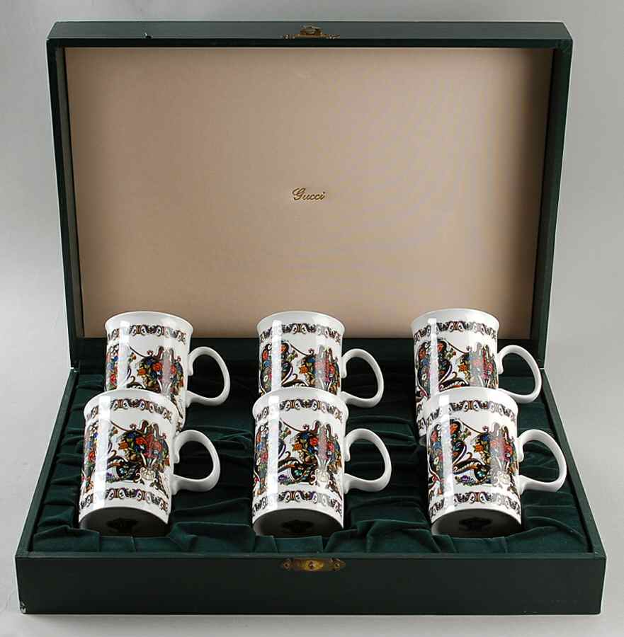 GCZ2 (Set of 6) Mugs & Case by Gucci-1