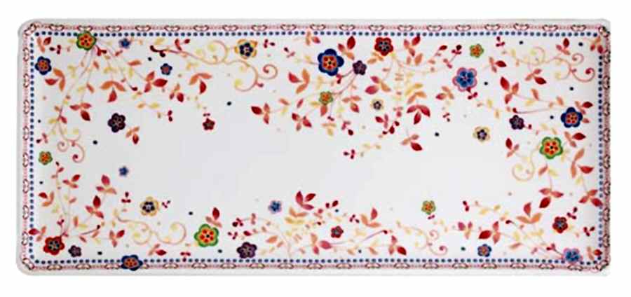 Colette Large Sandwich Tray by Faiencerie De Gien-1