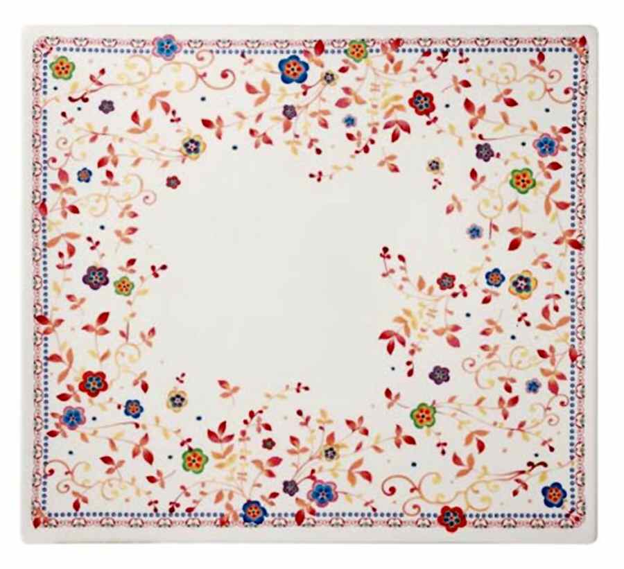 Colette 11" Square Plate by Faiencerie De Gien-1