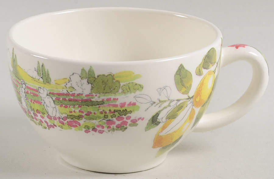 Provence Flat Cup by Faiencerie De Gien-1