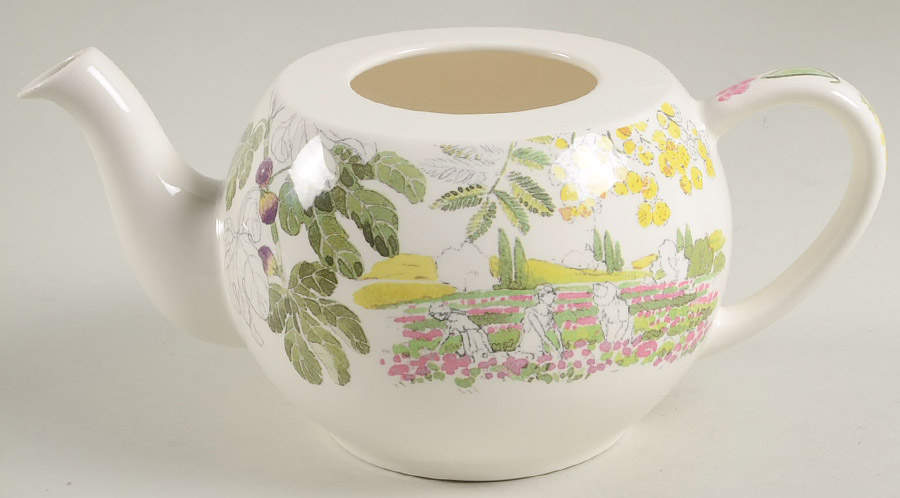 Provence Small Teapot No Lid by Faiencerie De Gien-1
