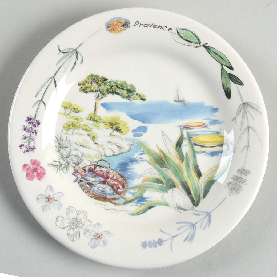 Provence Bread & Butter Plate by Faiencerie De Gien-1