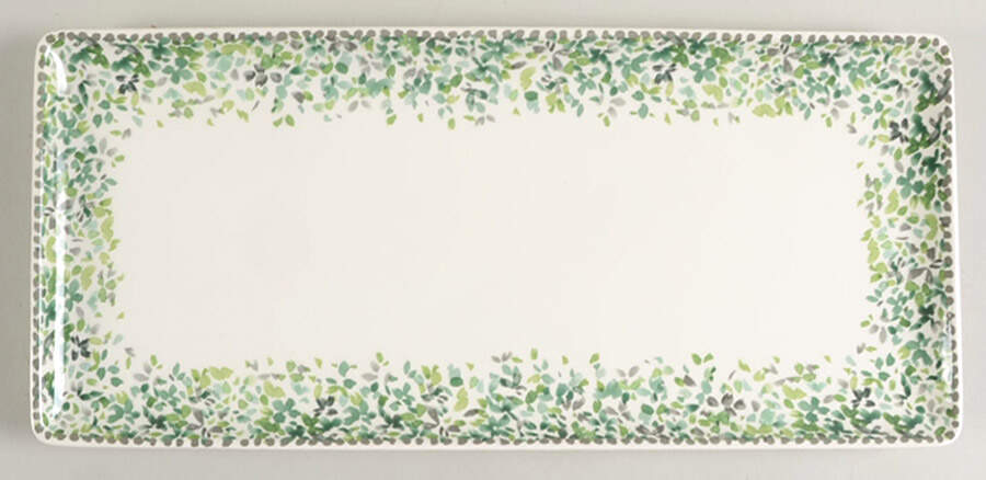 Songe Oblong Tray 14" by Faiencerie De Gien-1