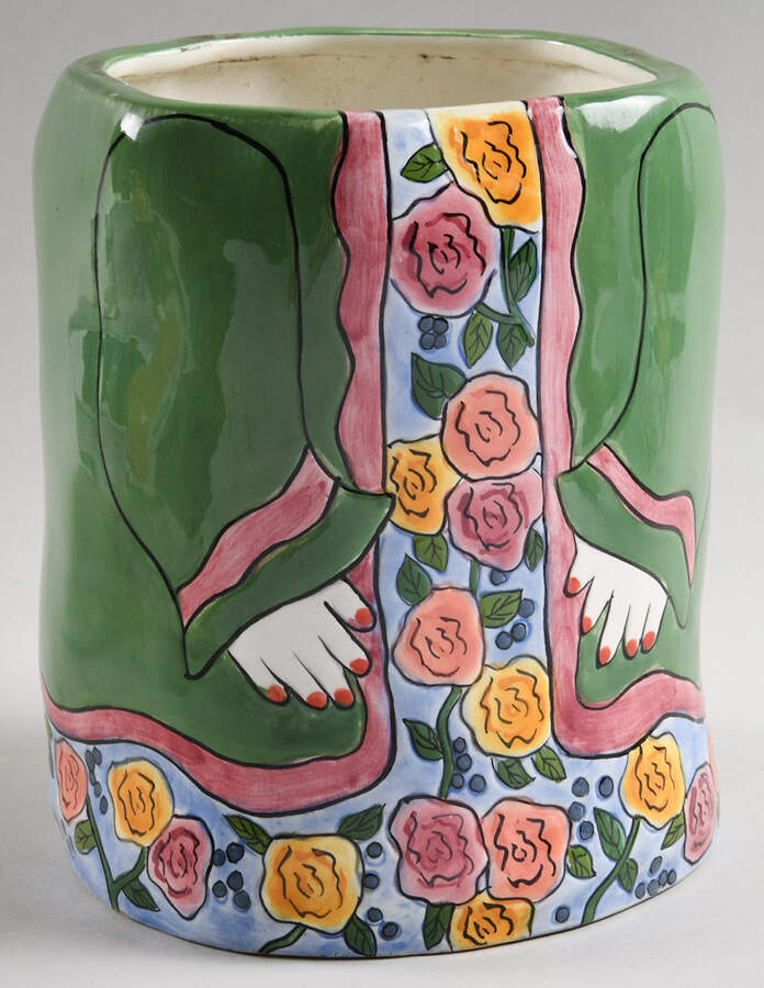 Lady Little Lady Large Canister No Lid by Ganz-1
