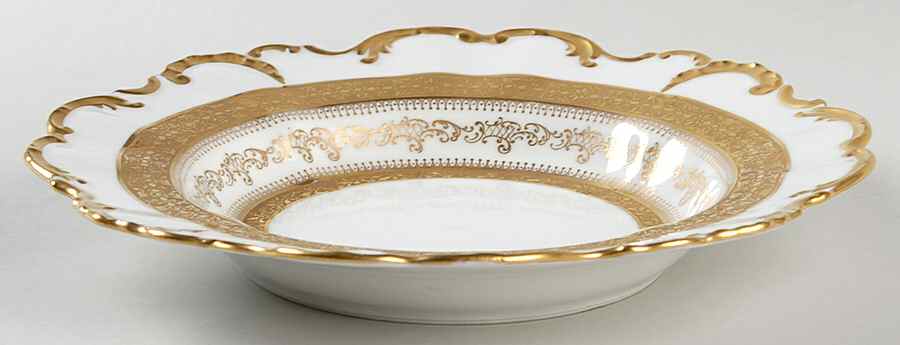 GUE723 Large Rim Soup Bowl by WM Guerin-1