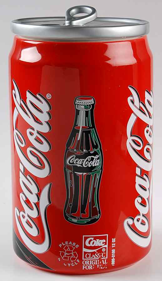 Coca Cola Brand Cookie Jar & Lid by Gibson Designs-1