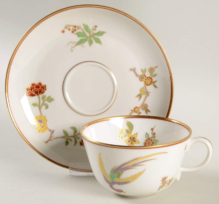 0680 Flat Cup & Saucer Set by Ginori 1735-1