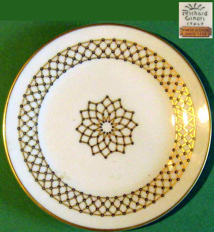GIN304 Dinner Plate by Ginori 1735-1