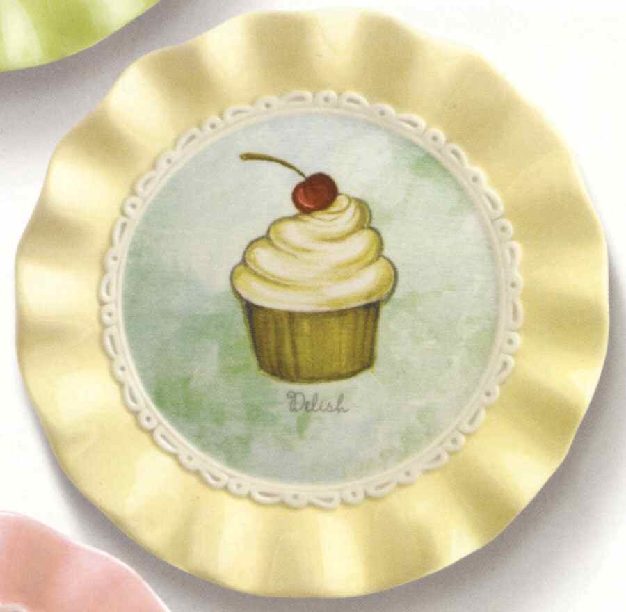Just Desserts Salad/Dessert Plate by Grasslands Road-1