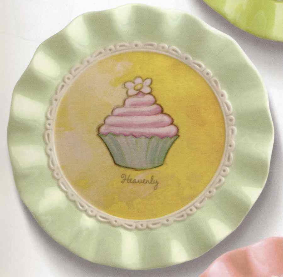 Just Desserts Salad/Dessert Plate by Grasslands Road-1