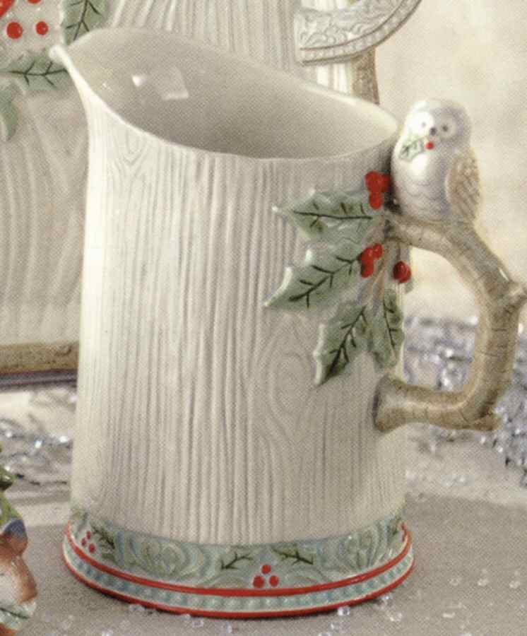 Winter Wilderness Figural Pitcher by Grasslands Road-1
