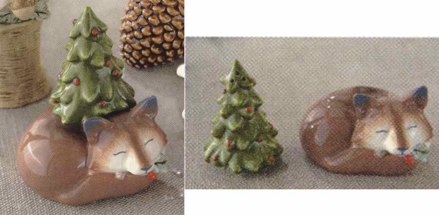 Winter Wilderness Figural Salt and Pepper by Grasslands Road-1