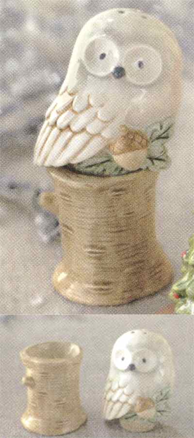 Winter Wilderness Figural Salt & Pepper Set by Grasslands Road-1