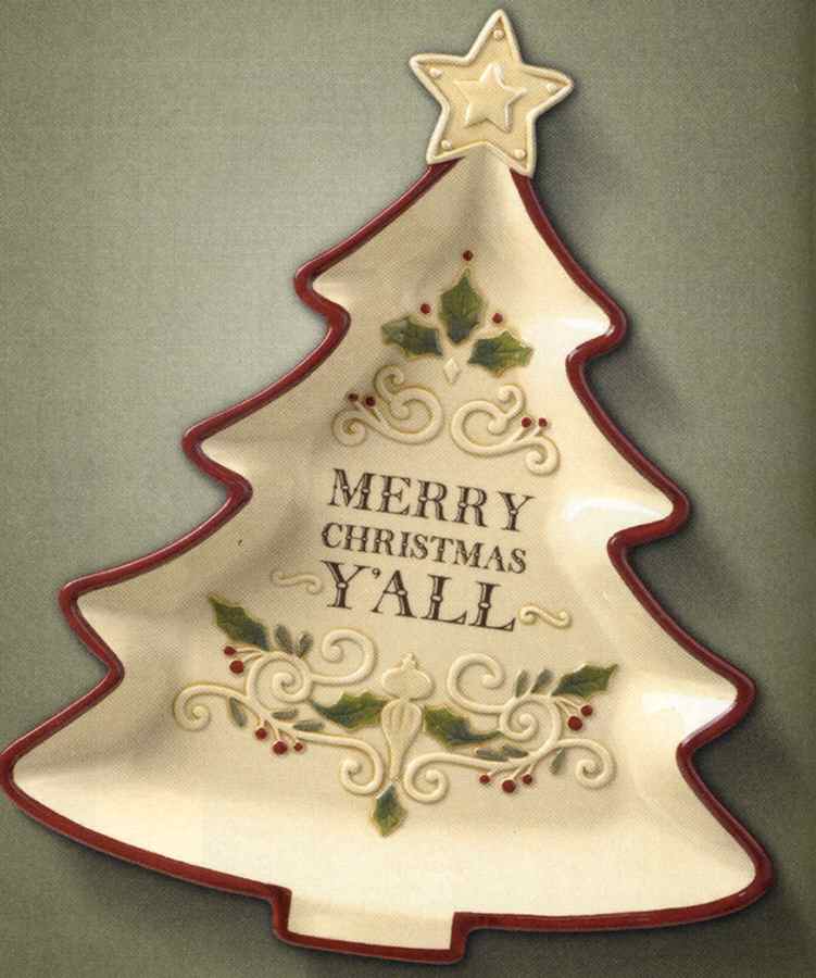Winter Setting Sculpted Cookie Plate by Grasslands Road-1