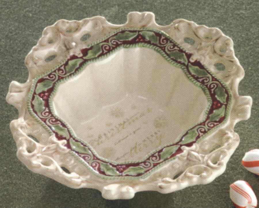 Winter Setting Candy Bowl by Grasslands Road-1