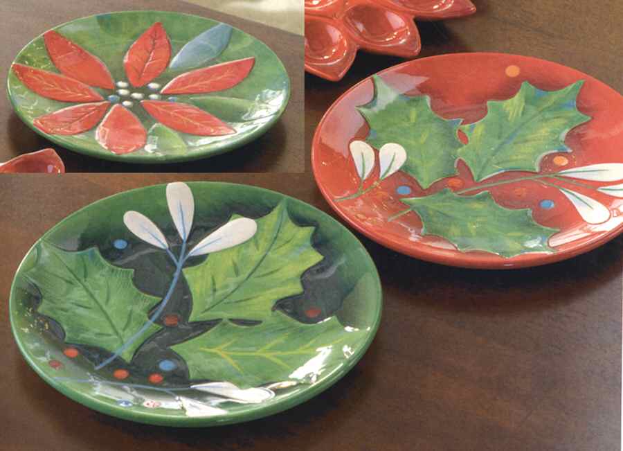 Winterbloom Appetizer Plate by Grasslands Road-1