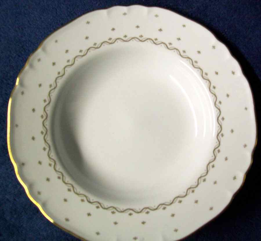GIN305 Rim Soup Bowl by Ginori 1735-1