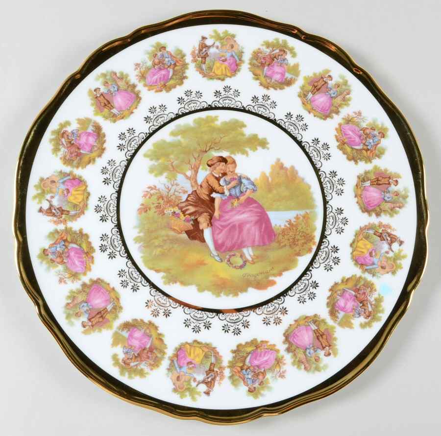 GLP25 Cake Plate by Gloria Porcelain-1