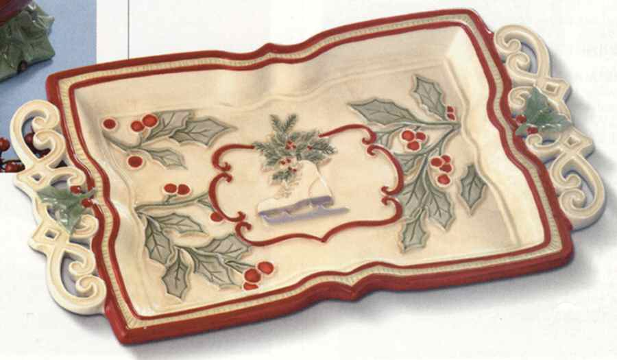 Let Nature Sing Handled Square Tray by Grasslands Road-1