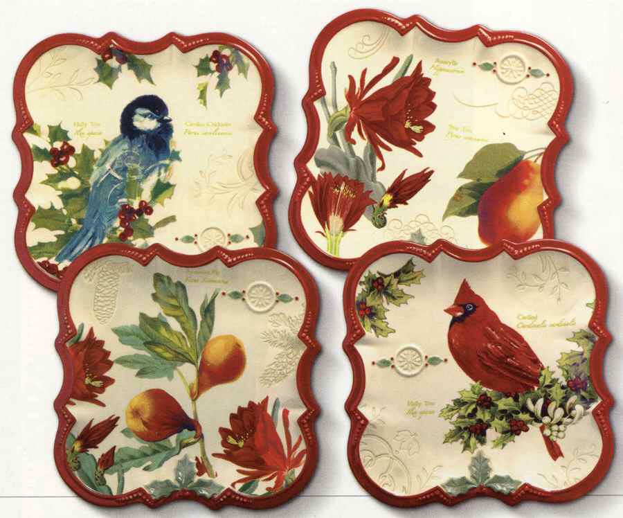 Let Nature Sing Salad Plate by Grasslands Road-1