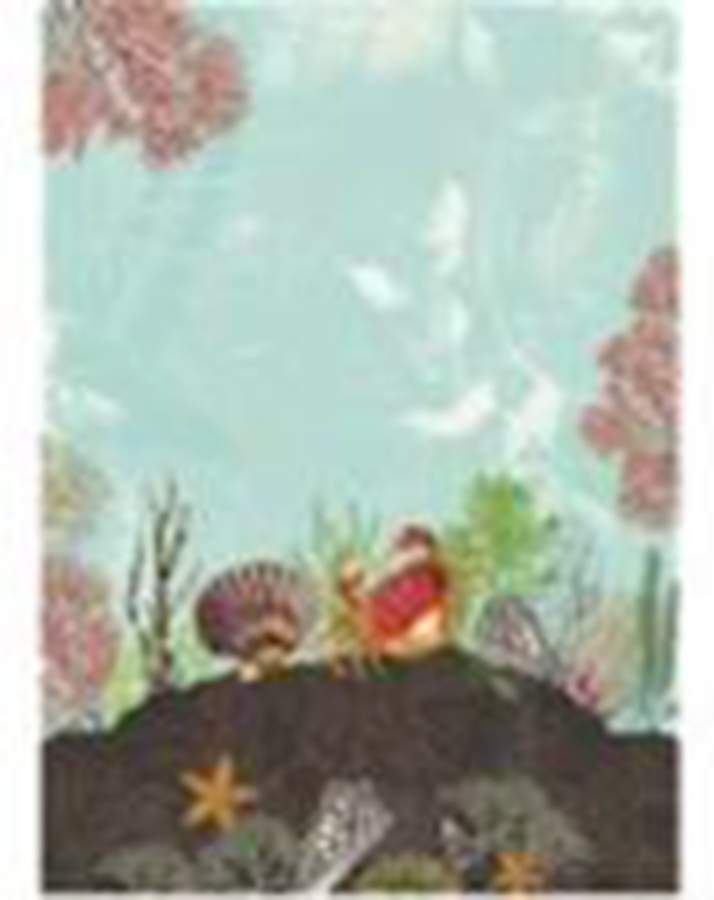 Ocean Tea Towel by Faiencerie De Gien-1