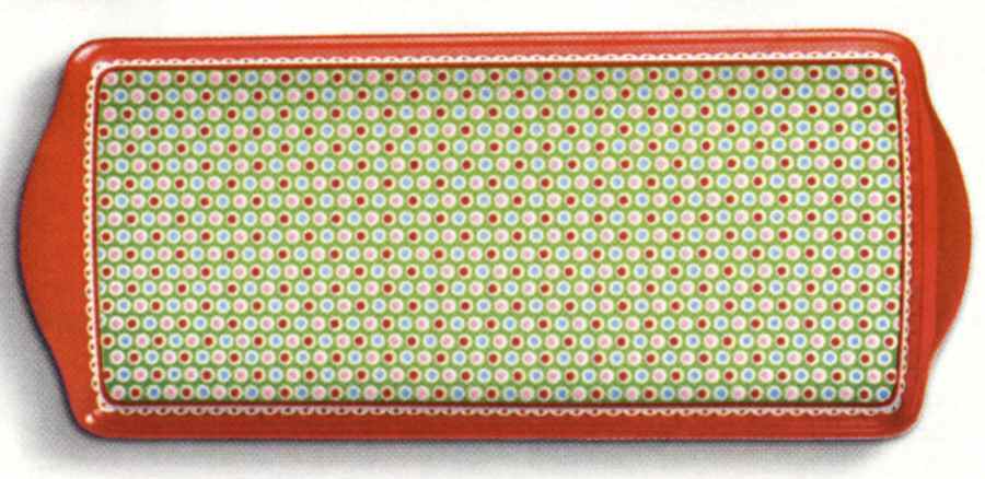 Sweet Tidings 15" Melamine Sandwich Tray by Grasslands Road-1