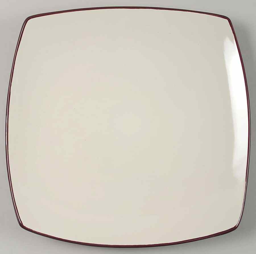 Soho Lounge Two Tone Purple Dinner Plate by Gibson Designs-1