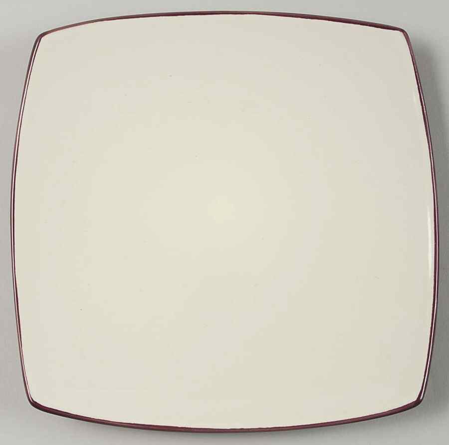 Soho Lounge Two Tone Purple Salad Plate by Gibson Designs-1